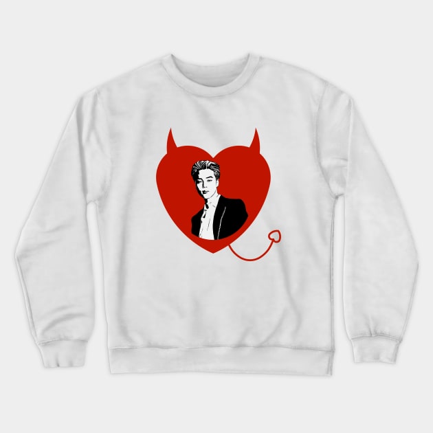 Jimin Naughty Heart Crewneck Sweatshirt by Hallyu-Inspired